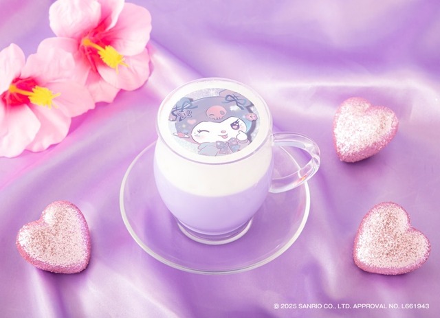 ラテにも降臨☆クロミさま♡　　税込890円