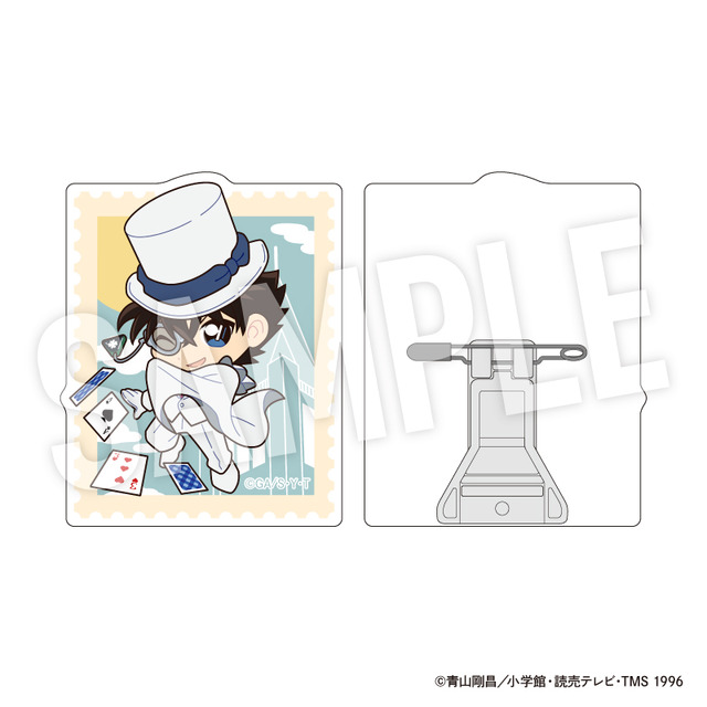 TVアニメ『名探偵コナン』weekend holidayデフォルメシリーズ「トレーディングアクリルバッジスタンド　怪盗キッド」（C）青山剛昌／小学館・読売テレビ・TMS 1996