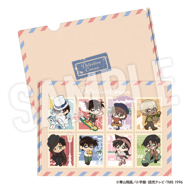 TVアニメ『名探偵コナン』weekend holidayデフォルメシリーズ「クリアファイル」（C）青山剛昌／小学館・読売テレビ・TMS 1996