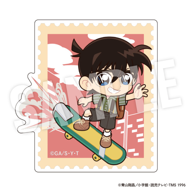 TVアニメ『名探偵コナン』weekend holidayデフォルメシリーズ「フレークシール　江戸川コナン」（C）青山剛昌／小学館・読売テレビ・TMS 1996