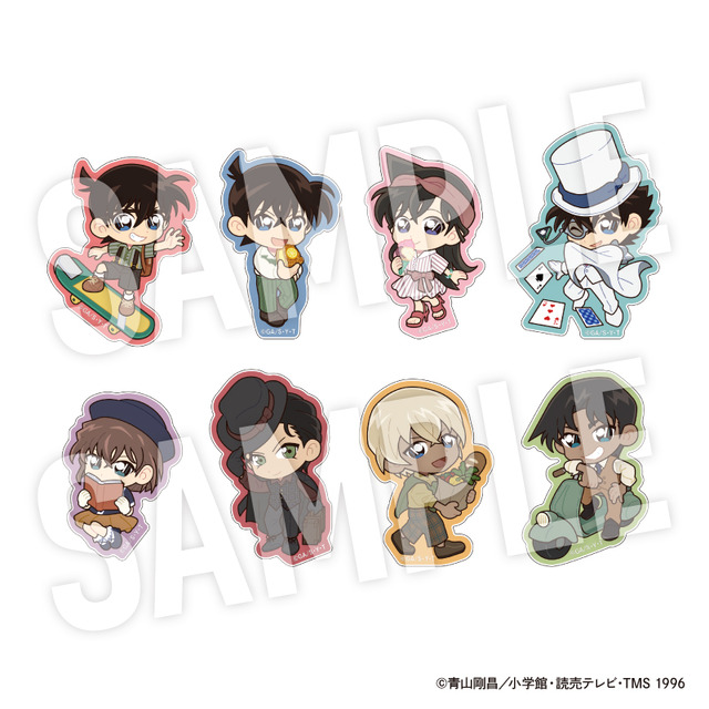 TVアニメ『名探偵コナン』weekend holidayデフォルメシリーズ「アクリルステッカー」（C）青山剛昌／小学館・読売テレビ・TMS 1996