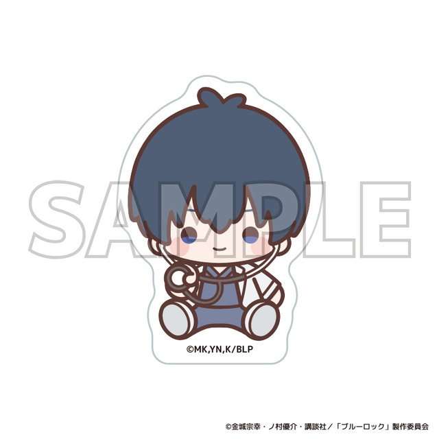 TVアニメ『ブルーロック』ブルーロック診療所シリーズ「第カットステッカーデフォルメ　潔 世一」（C）金城宗幸・ノ村優介・講談社／「ブルーロック」製作委員会