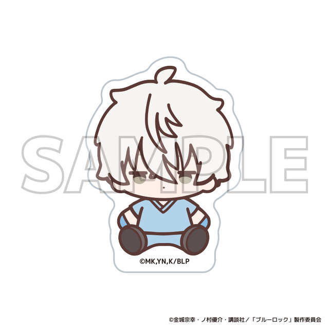 TVアニメ『ブルーロック』ブルーロック診療所シリーズ「第カットステッカーデフォルメ　凪 誠士郎」（C）金城宗幸・ノ村優介・講談社／「ブルーロック」製作委員会