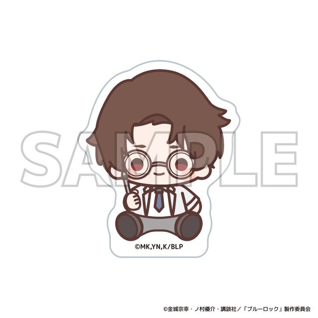 TVアニメ『ブルーロック』ブルーロック診療所シリーズ「第カットステッカーデフォルメ　雪宮 剣優」（C）金城宗幸・ノ村優介・講談社／「ブルーロック」製作委員会