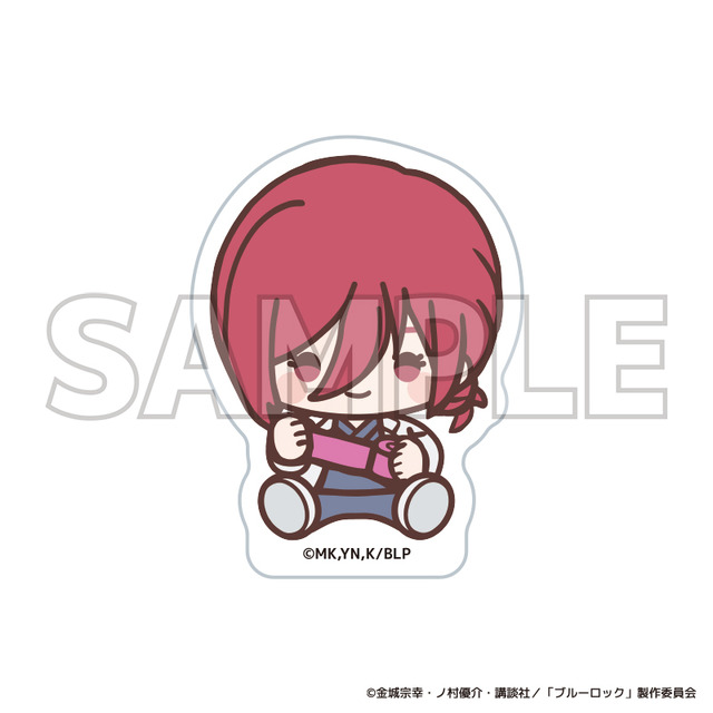 TVアニメ『ブルーロック』ブルーロック診療所シリーズ「第カットステッカーデフォルメ　千切 豹馬」（C）金城宗幸・ノ村優介・講談社／「ブルーロック」製作委員会