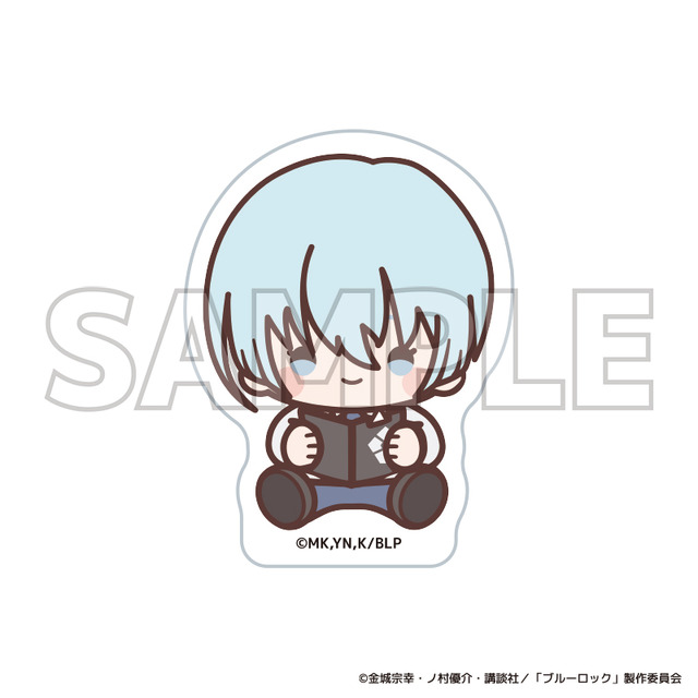 TVアニメ『ブルーロック』ブルーロック診療所シリーズ「第カットステッカーデフォルメ　氷織 羊」（C）金城宗幸・ノ村優介・講談社／「ブルーロック」製作委員会