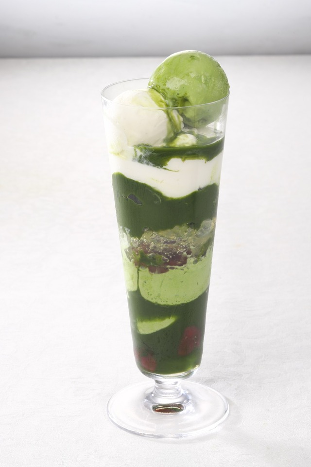 抹茶パフェ