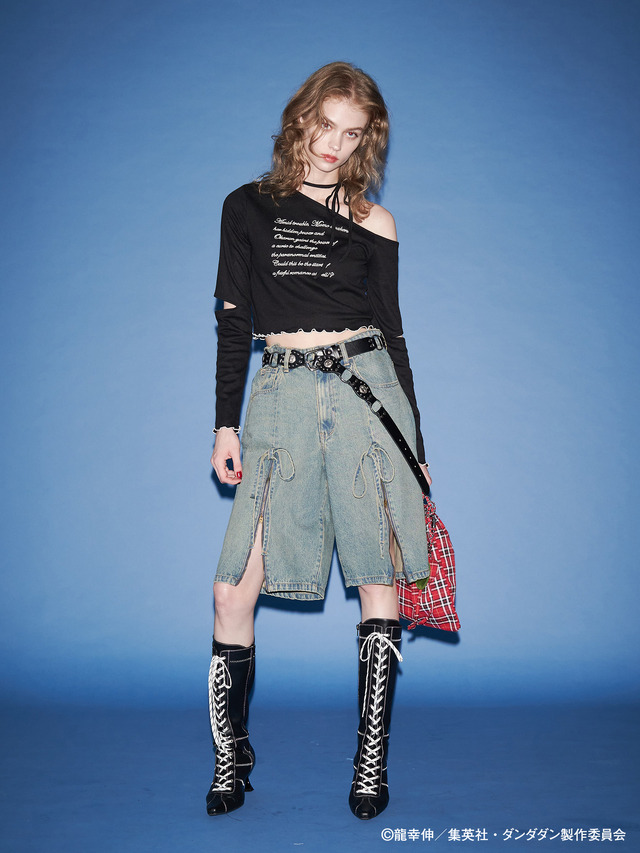 【TVアニメ『ダンダダン』・jouetie】フィットオフショルトップス