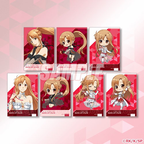 くじ引き堂「TVアニメ『ソードアート・オンライン』アスナ バースデーオンラインくじ 2025」おまけキャンペーン 10連セット購入で「ブロマイド」付属（C）RK/K/SP