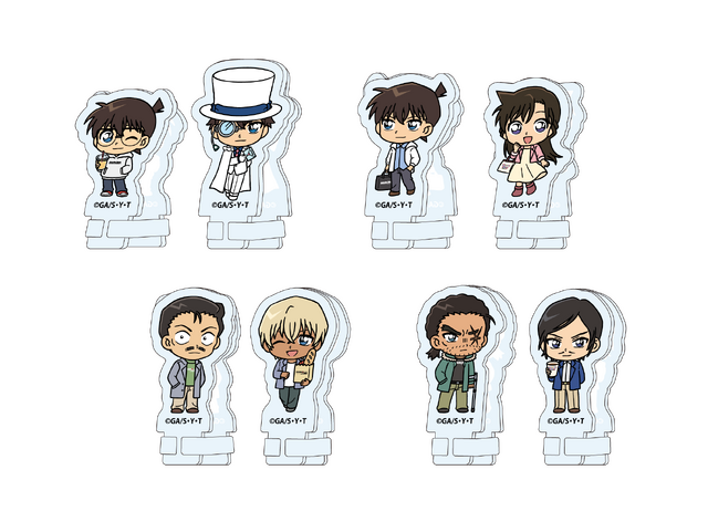 TVアニメ『名探偵コナン』アクリルクリップスタンドセット（C）青山剛昌／小学館 （C）青山剛昌／小学館・読売テレビ・TMS 1996