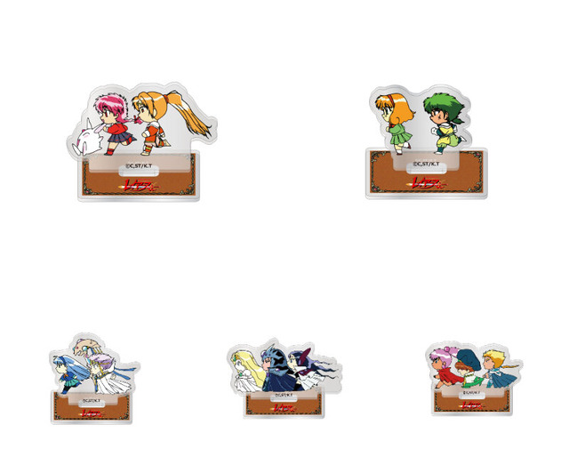 TVアニメ『魔法騎士レイアース』ヴィレヴァン限定アイテム「EDミニキャラアクリルスタンド」（C）CLAMP・ST/講談社・TMS