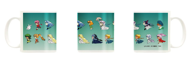 TVアニメ『魔法騎士レイアース』ヴィレヴァン限定アイテム「EDミニキャラマグカップ」（C）CLAMP・ST/講談社・TMS