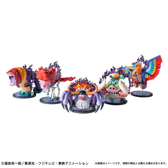BANDAI SPIRITS「ワンピース ワールドコレクタブルフィギュア PREMIUM-モンキー・D・ルフィVS五老星」（C）尾田栄一郎／集英社・フジテレビ・東映アニメーション