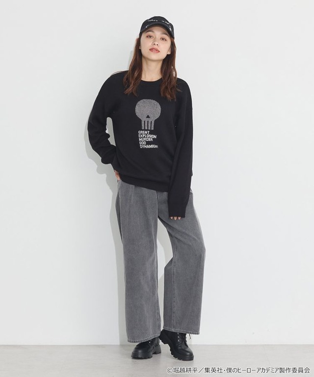 【受注生産】爆豪勝己　イメージ　ニットプルオーバー