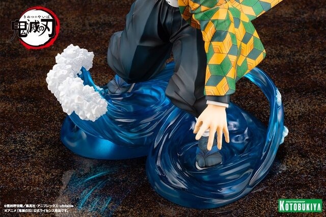 「鬼滅の刃」より胡蝶しのぶ、冨岡義勇フィギュアが再登場！それぞれ日輪刀を構える姿がエフェクトと共に立体化