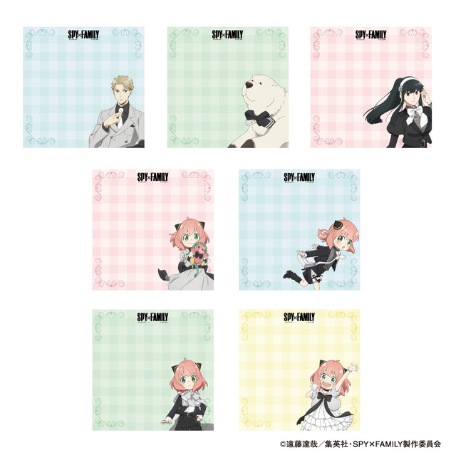 TVアニメ『SPY×FAMILY』メモ帳（C）遠藤達哉／集英社・SPY×FAMILY製作委員会