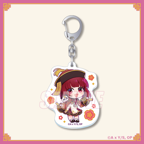 くじ引き堂「【推しの子】ニーハオ☆パンダくじ」C賞：アクリルキーホルダー 有馬かな（ミニ）（C）赤坂アカ×横槍メンゴ／集英社・【推しの子】製作委員会