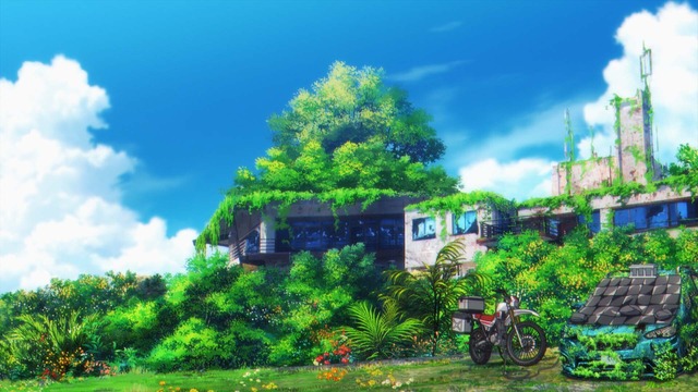 アニメ『終末ツーリング』第1話先行カット