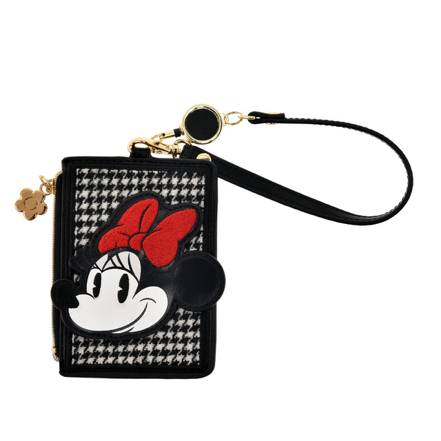 ディズニーストア【MARY QUANT】ミニー 定期入れ・パスケース リールタイプ Minnie Collection（C）Disney