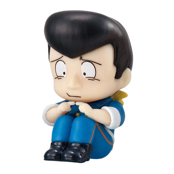 不機嫌そうな両さんに、激怒する部長！「こち亀」がガシャポン「まちぼうけ」に登場ーキャラクターの個性を表現した全5種