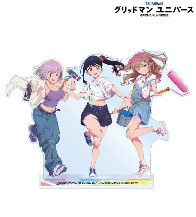 TVアニメ『グリッドマンユニバース』描き下ろし 宝多六花 ペインタースタイルver. BIGアクリルスタンド（C）円谷プロ（C）2023 TRIGGER・雨宮哲／「劇場版グリッドマンユニバース」製作委員会