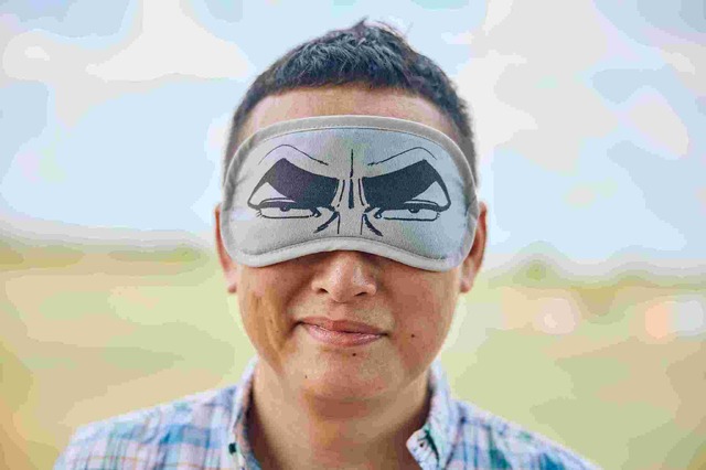 最強寝眼鏡　ゴルゴアイマスク