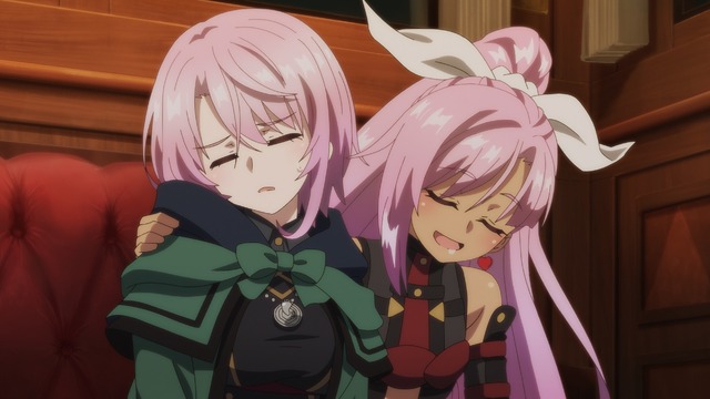 『嘆きの亡霊は引退したい』第2クール 第15話先行場面カット（C）槻影・チーコ／マイクロマガジン社／「嘆きの亡霊」製作委員会