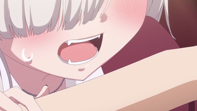 秋アニメ『ちゃんと吸えない吸血鬼ちゃん』第1話「吸血鬼ちゃんはめっちゃ下手」先行場面カット