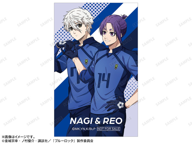 描き下ろし 凪 誠士郎&御影 玲王 歩みver. イラストカード イベント限定特典