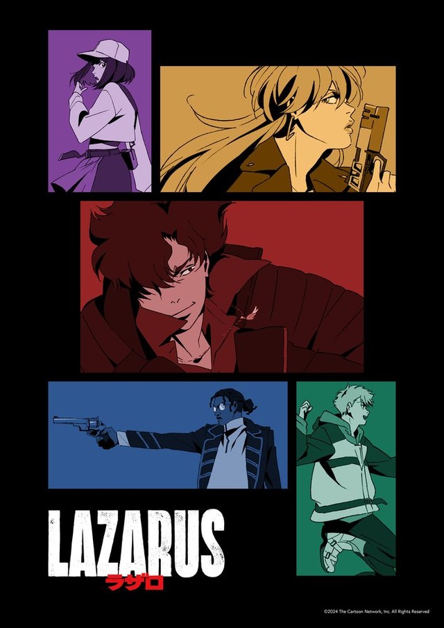 『LAZARUS ラザロ』キービジュアル(C) 2024 The Cartoon Network, Inc. All Rights Reserved