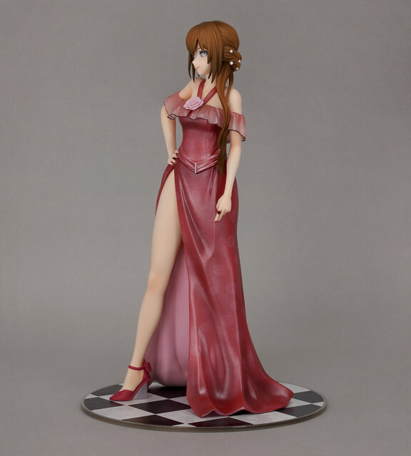 煌びやかな真紅のドレス！『シュタゲ』15周年記念イラストを元に「牧瀬紅莉栖」が1/7スケールフィギュア化