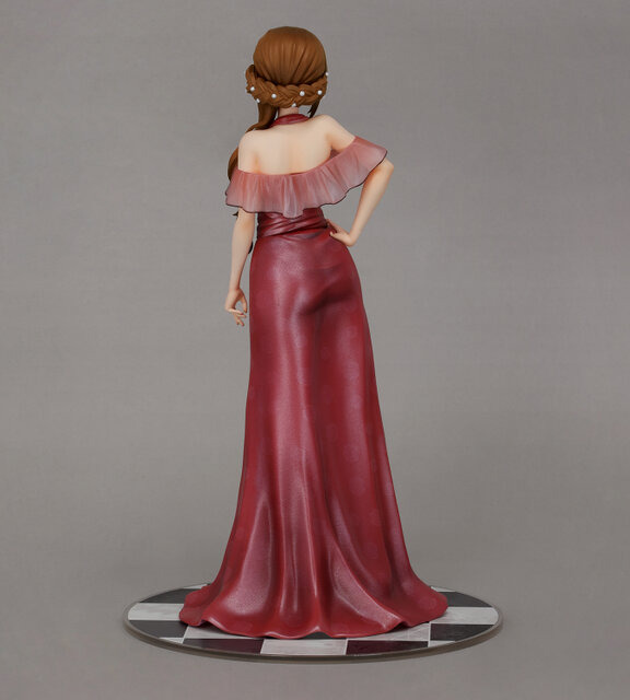 煌びやかな真紅のドレス！『シュタゲ』15周年記念イラストを元に「牧瀬紅莉栖」が1/7スケールフィギュア化