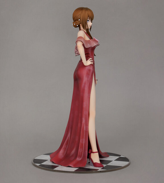 煌びやかな真紅のドレス！『シュタゲ』15周年記念イラストを元に「牧瀬紅莉栖」が1/7スケールフィギュア化