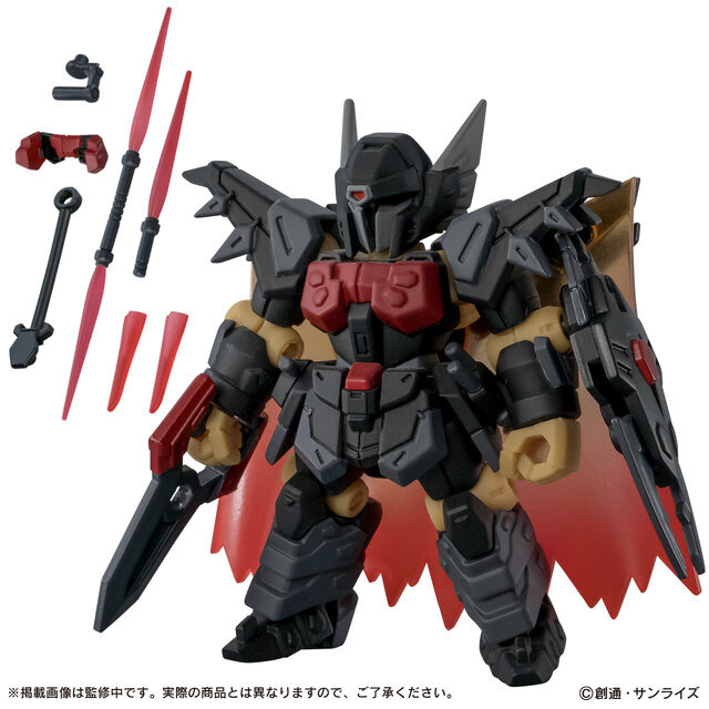 「ガンダムSEED FREEDOM」ブラックナイトスコード全5種！「 MOBILE SUIT ENSEMBLE」ガシャポンオンライン限定弾