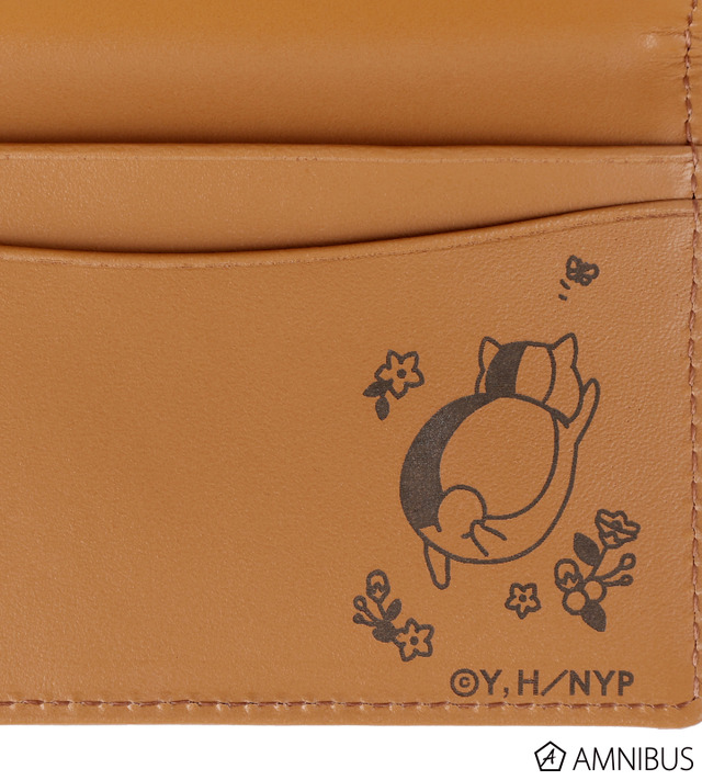 TVアニメ『夏目友人帳』ニャンコ先生 レザーカードケース（C）緑川ゆき・白泉社／「夏目友人帳」製作委員会