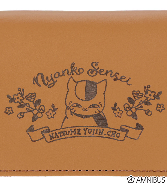 TVアニメ『夏目友人帳』ニャンコ先生 レザーカードケース（C）緑川ゆき・白泉社／「夏目友人帳」製作委員会