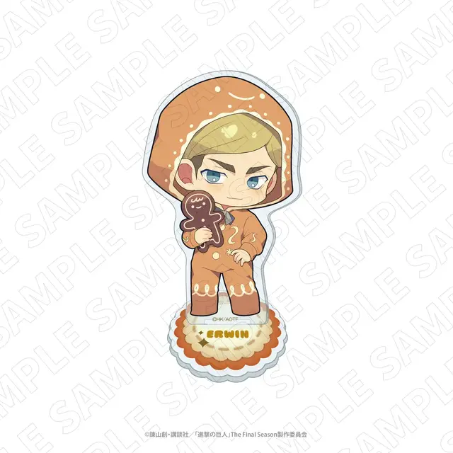 TVアニメ『進撃の巨人』3 o’clock「ミニキャラBIGアクリルスタンド（エルヴィン）」（C）諫山創・講談社／「進撃の巨人」The Final