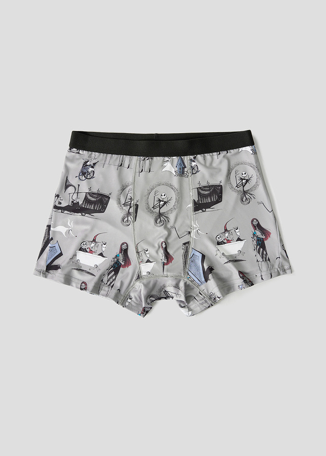 『ナイトメアー・ビフォア・クリスマス』×グラニフ「ハロウィン・タウン パターン｜ボクサーパンツ」（C）Disney