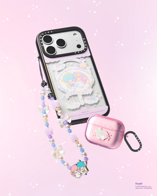 「リトルツインスターズ キキ＆ララ | CASETiFY」コレクション（C）2025 SANRIO CO., LTD. APPROVAL. NO. :P2506000098