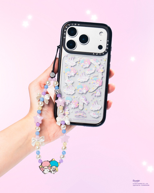 「リトルツインスターズ キキ＆ララ | CASETiFY」コレクション（C）2025 SANRIO CO., LTD. APPROVAL. NO. :P2506000098