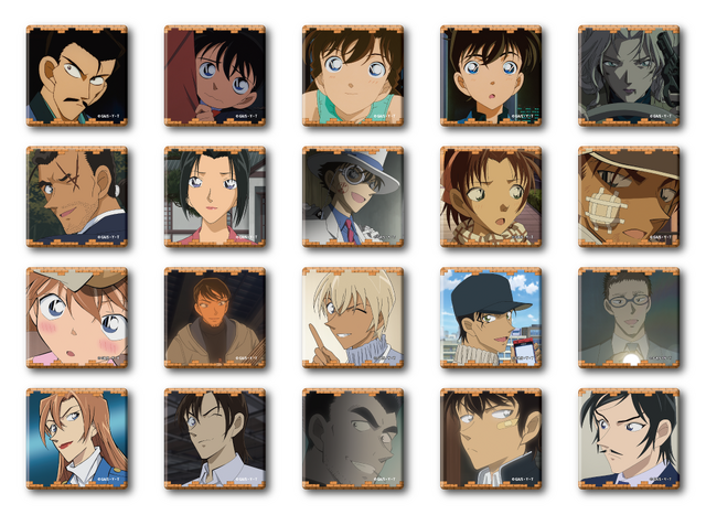 TVアニメ『名探偵コナン』TDメモリアル缶バッジvol.4 ランダム全20種（C）青山剛昌／小学館 （C）青山剛昌／小学館・読売テレビ・TMS 1996