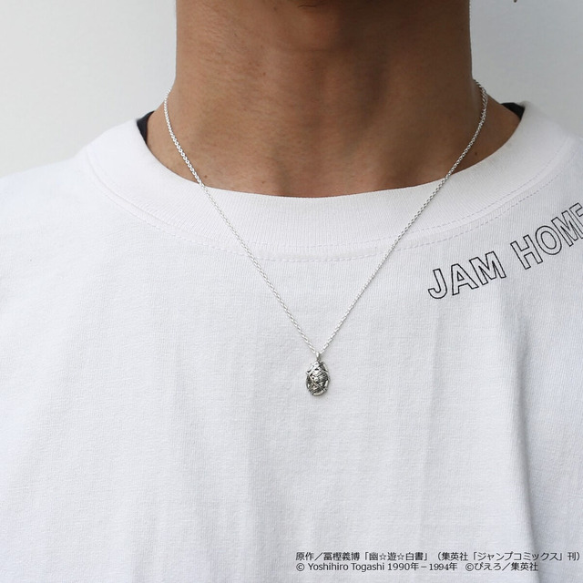 【JAM HOME MADE コラボ】幽☆遊☆白書 忌み子飛影ネックレス　使用イメージ（C）Yoshihiro Togashi 1990年－1994年（C）ぴえろ／集英社