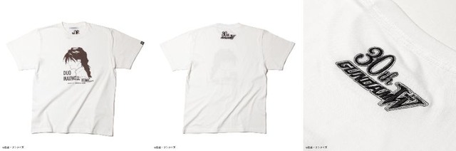 STRICT-G『新機動戦記ガンダムW』Tシャツ　デュオ・マックスウェル横顔（C）創通・サンライズ