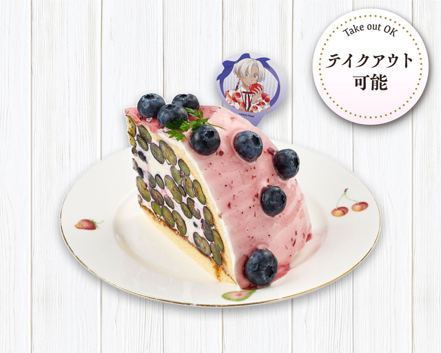 黒川 イザナ ブルーベリーレアチーズズコット　1,880円(税込)　※テイクアウト1,846円(税込)