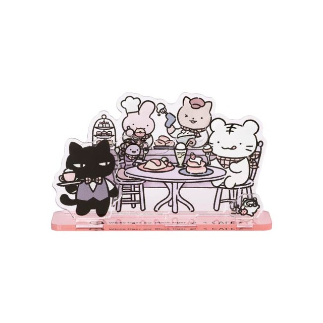 ホワイトタイガーとブラックタイガーカフェ