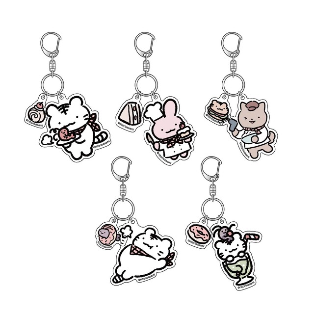 ホワイトタイガーとブラックタイガーカフェ