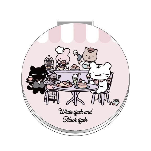 ホワイトタイガーとブラックタイガーカフェ