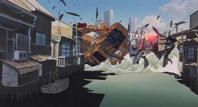 『機動警察パトレイバー 劇場版』場面カット（C）1989 HEADGEAR／BANDAI VISUAL／TOHOKUSHINSHA