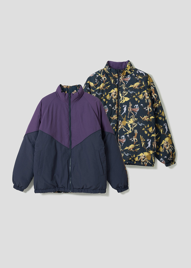 黄金の風 モチーフ｜リバーシブルブルゾン