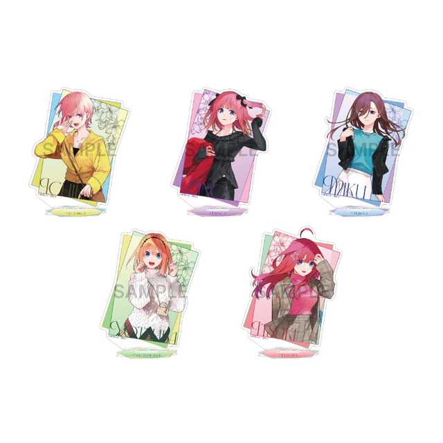 『五等分の花嫁』スクエアアクリルスタンド＜GOTO AKIBA！＞（C）春場ねぎ／講談社